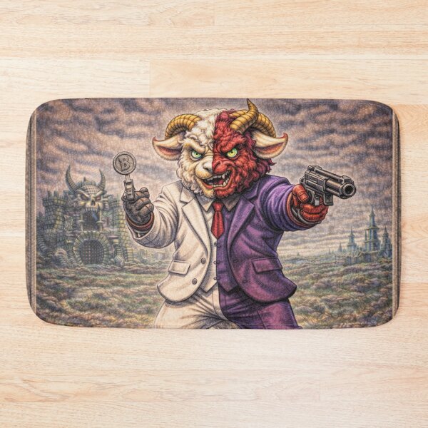 Item preview, Muttonface, Deranged Dual-Sheep Mastermind | Sheep-Man Sheepism Parody designed and sold by Thpoar.