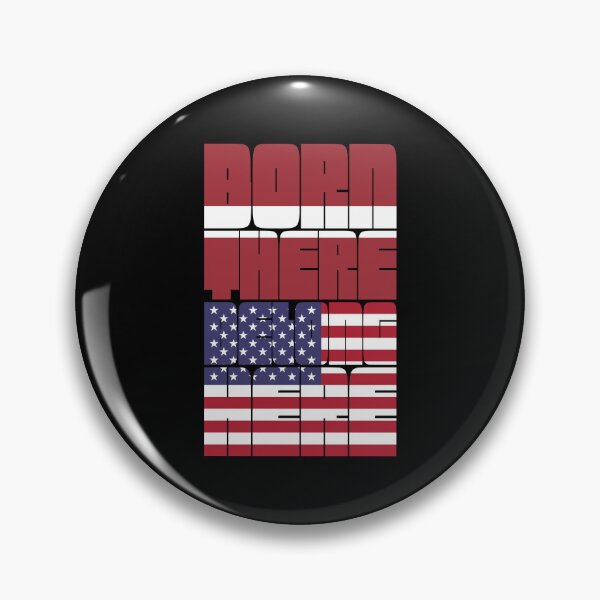 Item preview, Born Latvia Belong American designed and sold by FlagX.