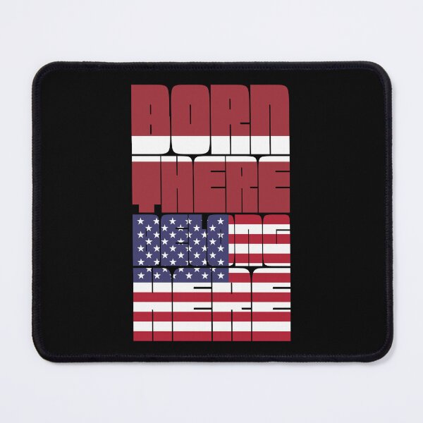 Item preview, Born Latvia Belong American designed and sold by FlagX.