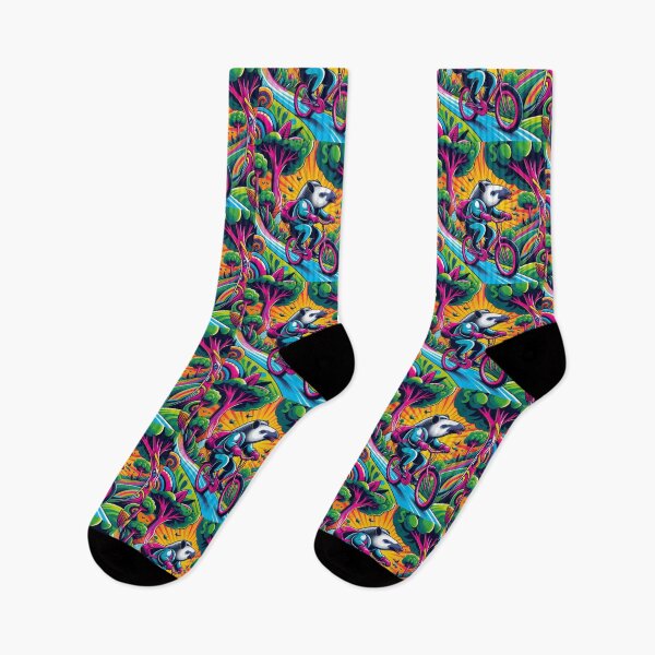 Item preview, Psychedelic Tapir Ride – Pop Art Forest Journey designed and sold by Dogandesighn.