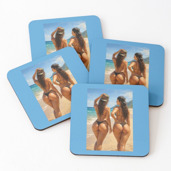 Item preview, beach bum twins designed and sold by Gene Arts.