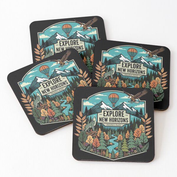 Item preview, Explore New Horizons – Adventure Nature Scene designed and sold by Dogandesighn.