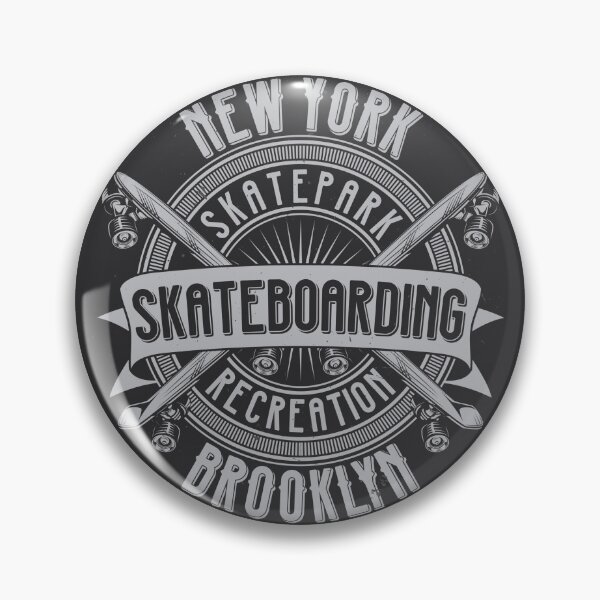 Item preview, Vintage New York Skateboarding Brooklyn Skatepark Retro Graphic designed and sold by 1001T-Shirt.