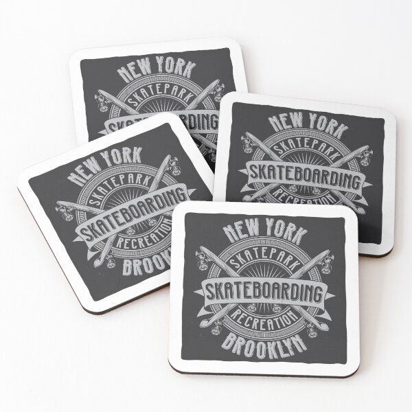 Item preview, Vintage New York Skateboarding Brooklyn Skatepark Retro Graphic designed and sold by 1001T-Shirt.
