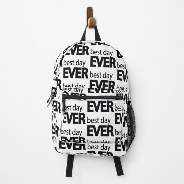 Item preview, Best Day Ever Positive Motivational Typography Design designed and sold by Moriarty's Digital Visions.