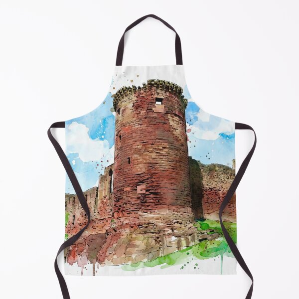 Item preview, Watercolour Illustration of Bothwell Castle, Lanarkshire, Scotland designed and sold by davidelder.