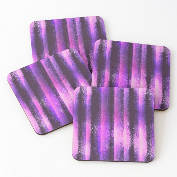 Item preview, Pink Purple Glitter Stripe Pattern designed and sold by bubblegoth.