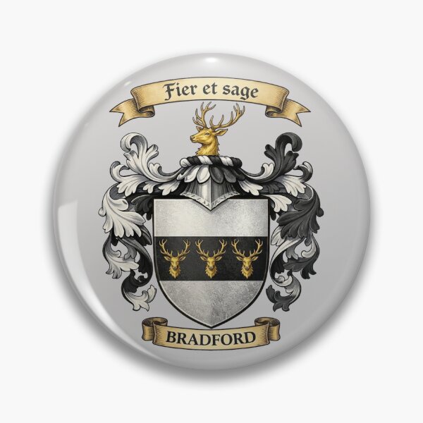 Item preview, The Bradford Family Coat of Arms designed and sold by BagTown Clans.