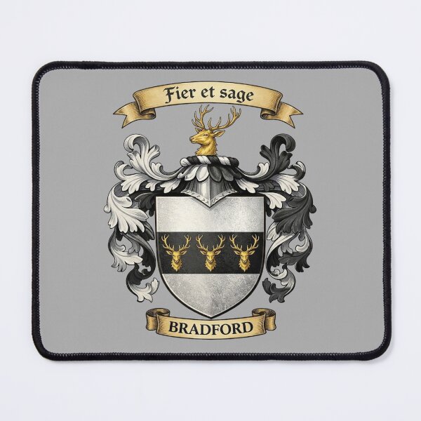 Item preview, The Bradford Family Coat of Arms designed and sold by BagTown Clans.