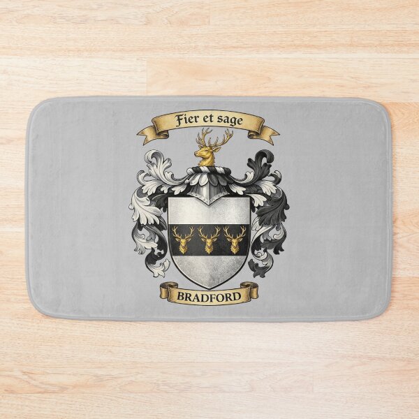Item preview, The Bradford Family Coat of Arms designed and sold by BagTown Clans.