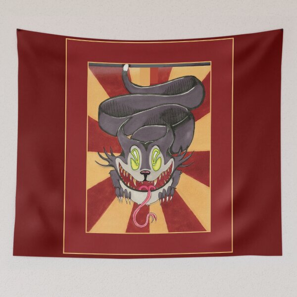 Item preview, Here Kitty, Kitty (Tatzelvurm) designed and sold by bouncing betty art.