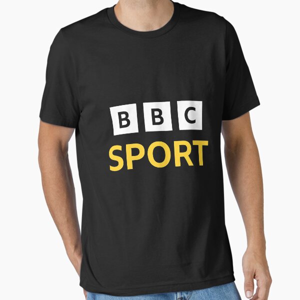 Classic BBC Sport Icon Yellow and White Essential T-Shirt