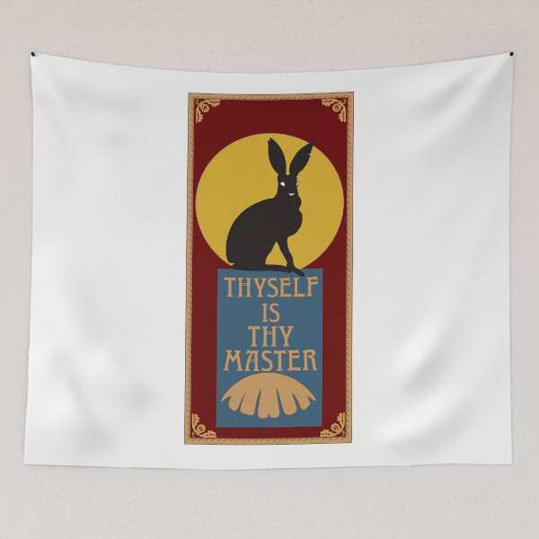 Item preview, Thyself Is Thy Master designed and sold by bouncing betty art.
