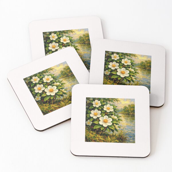 Item preview, Whispers of Franklinia designed and sold by Helios Be. Lavsh.