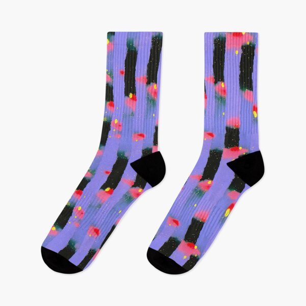 Item preview, Neon Watercolor Stripe Pattern designed and sold by bubblegoth.
