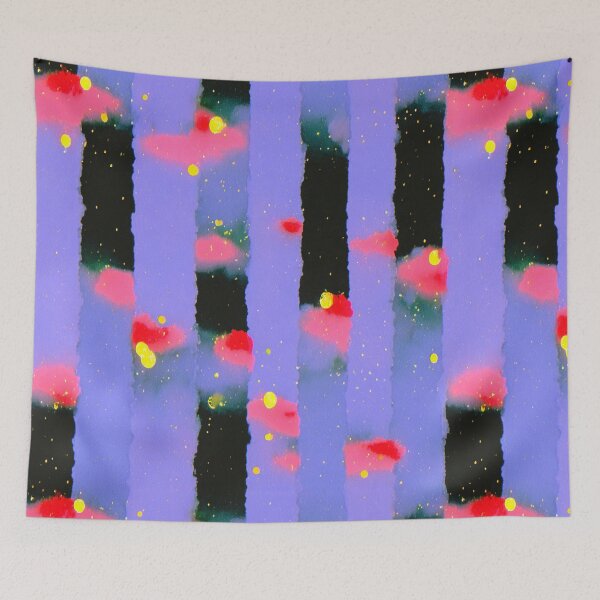Item preview, Neon Watercolor Stripe Pattern designed and sold by bubblegoth.