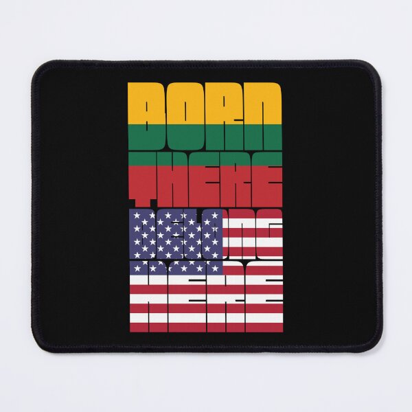 Item preview, Born Lithuania Belong American designed and sold by FlagX.