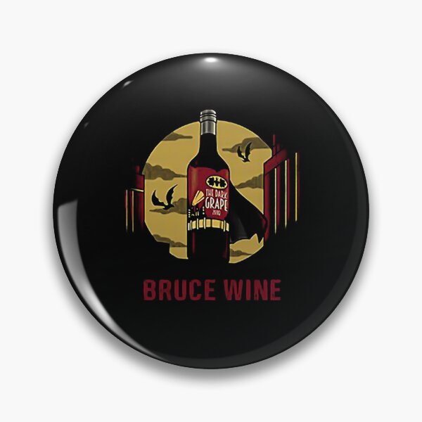 Item preview, Bruce Wine The Dark Grape Parody designed and sold by billyawoodwrd.