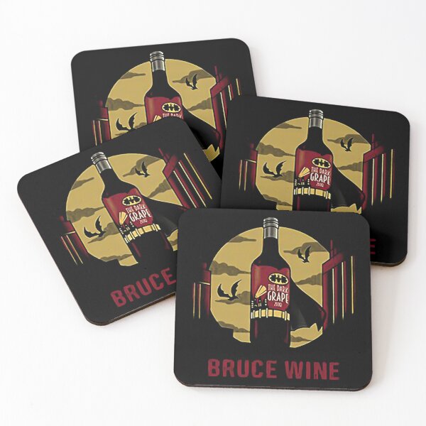 Item preview, Bruce Wine The Dark Grape Parody designed and sold by billyawoodwrd.