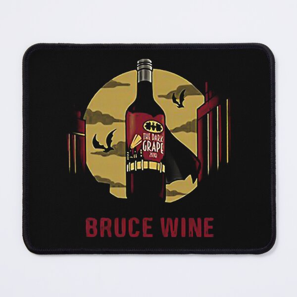 Item preview, Bruce Wine The Dark Grape Parody designed and sold by billyawoodwrd.