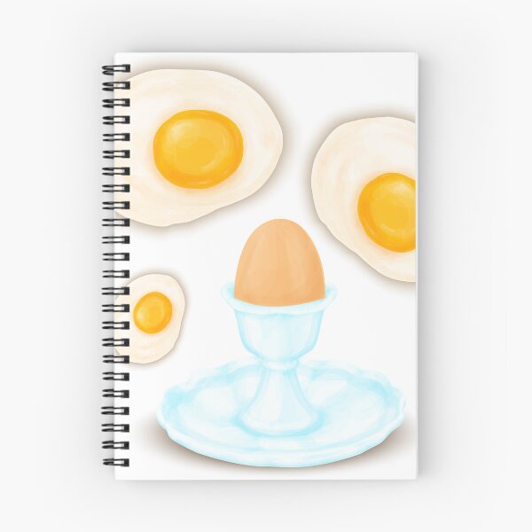 Item preview, Sunny Side Up Eggs – Minimal Breakfast Illustration designed and sold by AlisaArtDecor.