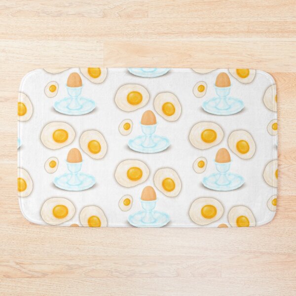 Item preview, Sunny Side Up Eggs – Minimal Breakfast Illustration designed and sold by AlisaArtDecor.