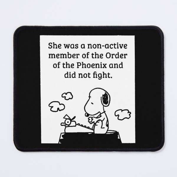 Item preview, snoopy reading manacled quote designed and sold by liveawhimsylife.