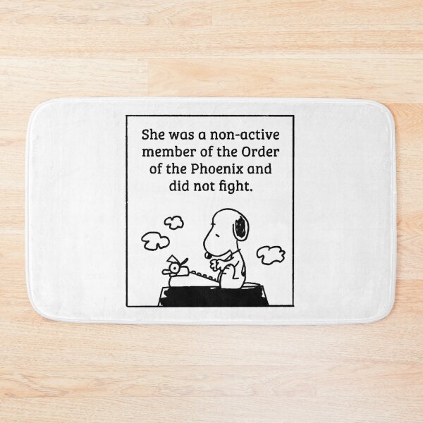 Item preview, snoopy reading manacled quote designed and sold by liveawhimsylife.