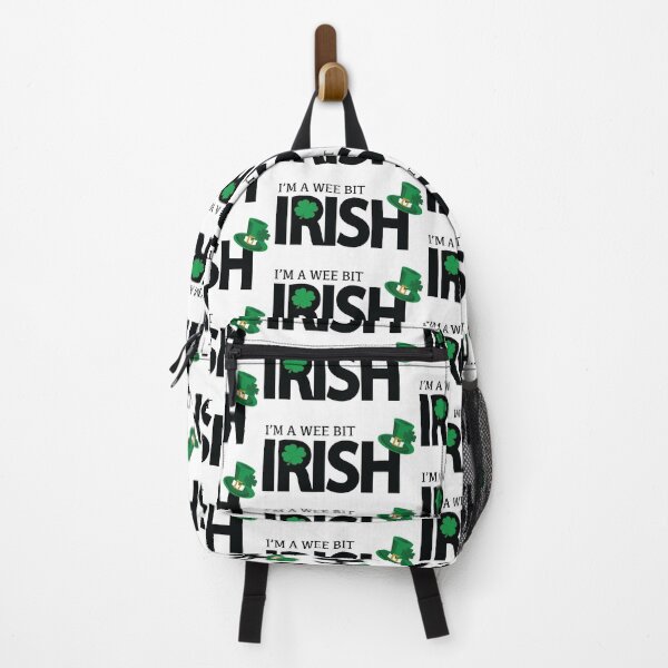 Item preview, I'm a Wee Bit Irish Funny St Patrick's Day Irish Humor Design designed and sold by Moriarty's Digital Visions.