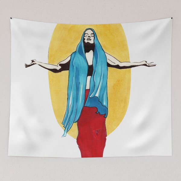 Item preview, The Blessed Mother Opens Her Arms designed and sold by bouncing betty art.