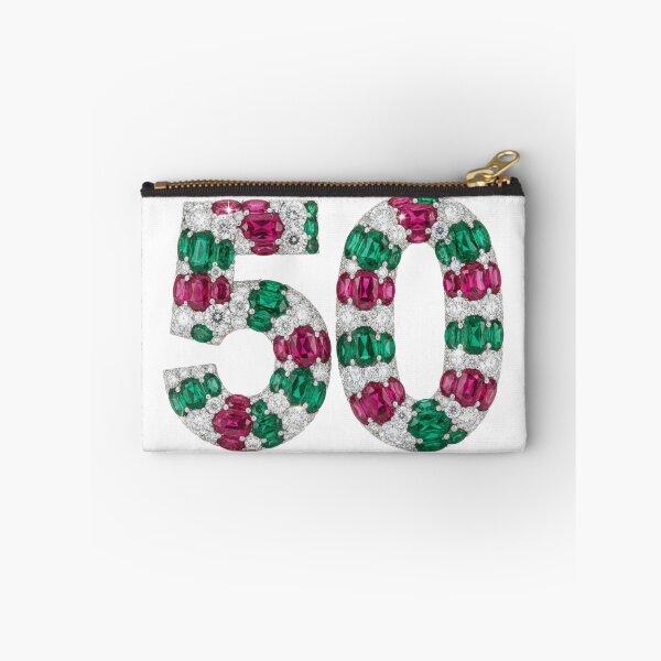 Item preview, ✨ Sparkly “50” Gemstone Anniversary Design ✨#colorfull #50 #years #italy designed and sold by Fanybany.