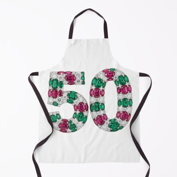 Item preview, ✨ Sparkly “50” Gemstone Anniversary Design ✨#colorfull #50 #years #italy designed and sold by Fanybany.