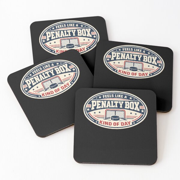 Item preview, Hockey Feels Like A Penalty Box Kind Of Day Ice Hockey Player Fan designed and sold by kefayatullah.