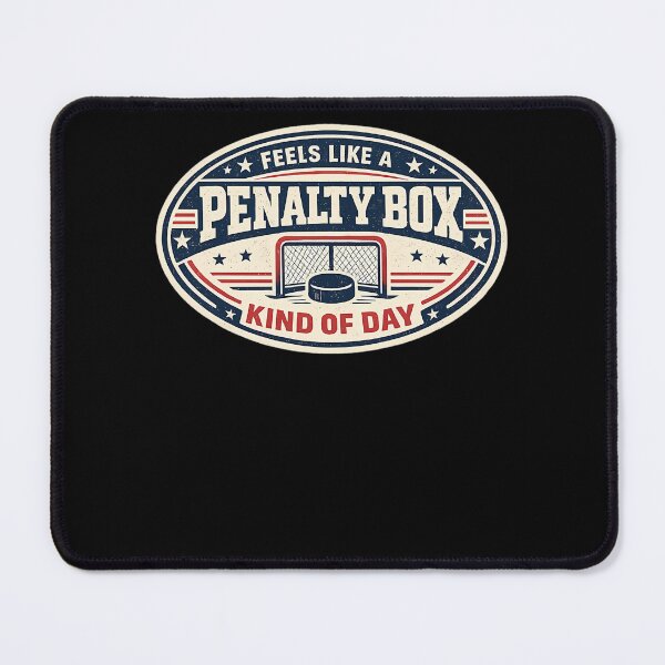 Item preview, Hockey Feels Like A Penalty Box Kind Of Day Ice Hockey Player Fan designed and sold by kefayatullah.