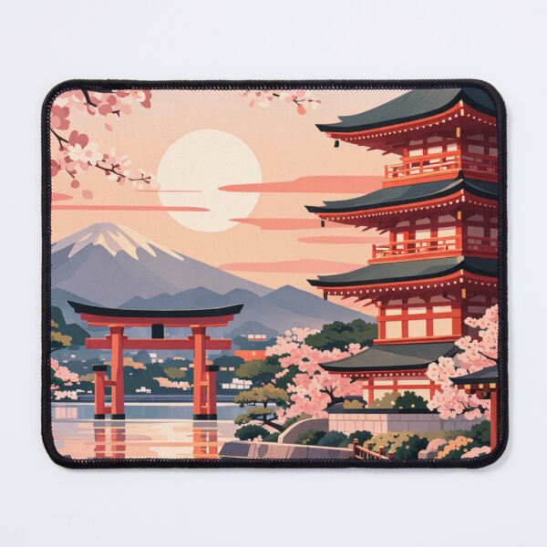 Item preview, Kyoto llustration Postcard designed and sold by MatthewHeights.