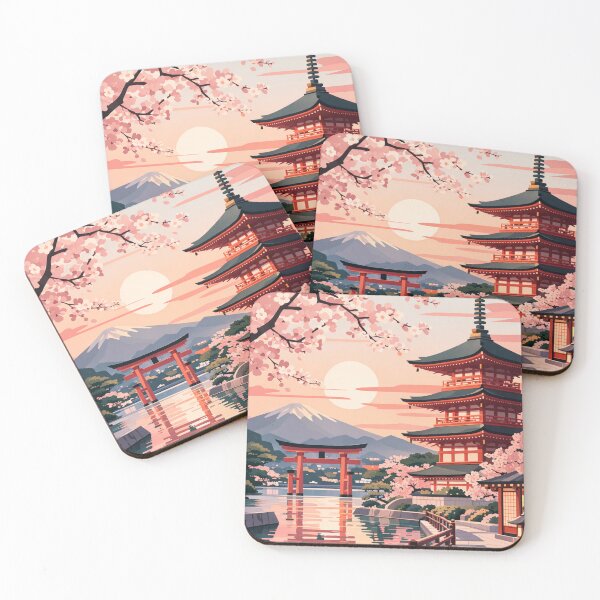 Item preview, Kyoto llustration Postcard designed and sold by MatthewHeights.