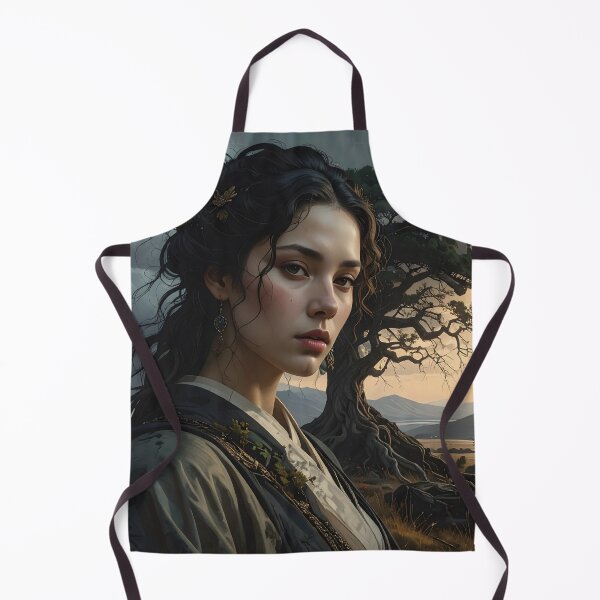 Item preview, Contemplative Samurai Woman — Zen Wabi Sabi Aesthetic designed and sold by Schoenenwald — Art Japonais, Zen & Nature.