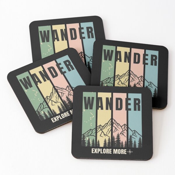 Item preview, Wander – Explore More Pastel Adventure Design designed and sold by Dogandesighn.