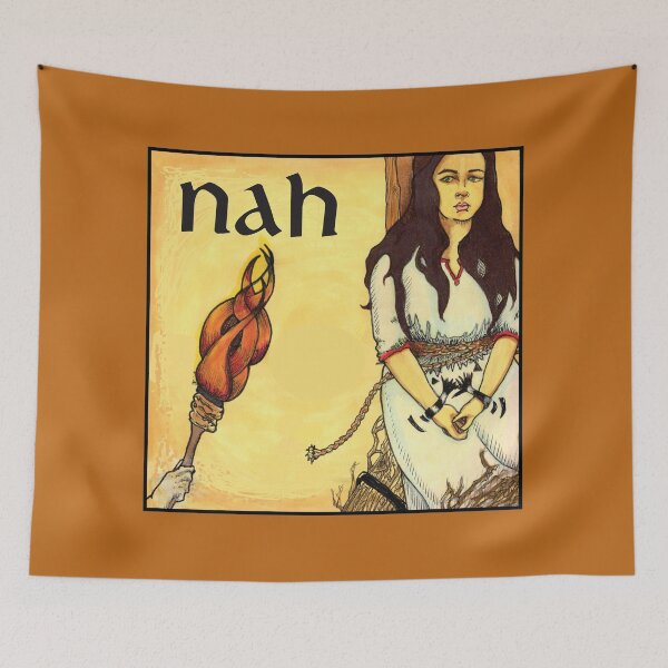 Item preview, A Witch Says Nah designed and sold by bouncing betty art.