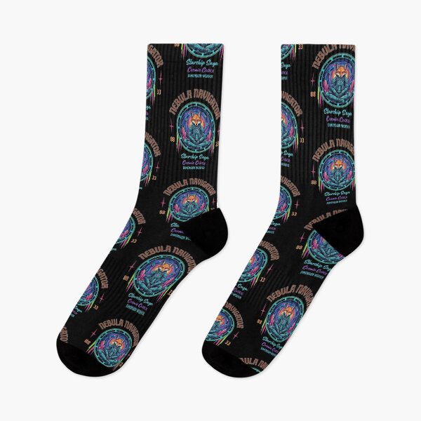 Item preview, Nebula Navigator – Meditative Space Fox Design designed and sold by Dogandesighn.