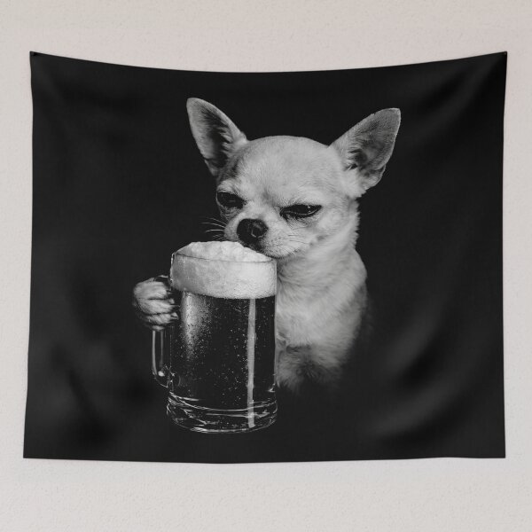 Item preview, Chihuahua Beer Y2k Vintage 90s , Funny Chihuahua Meme designed and sold by will freed18.
