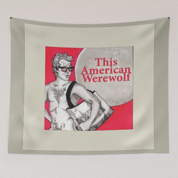 Item preview, This American Werewolf designed and sold by bouncing betty art.
