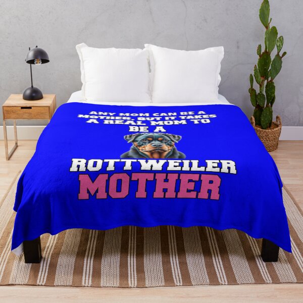 Item preview, Rottweiler Pet Owner Art Design Any Mom Can Be A Mother, But It Takes A Real Mom To Be A Rottweiler Mother designed and sold by fantasticdesign.