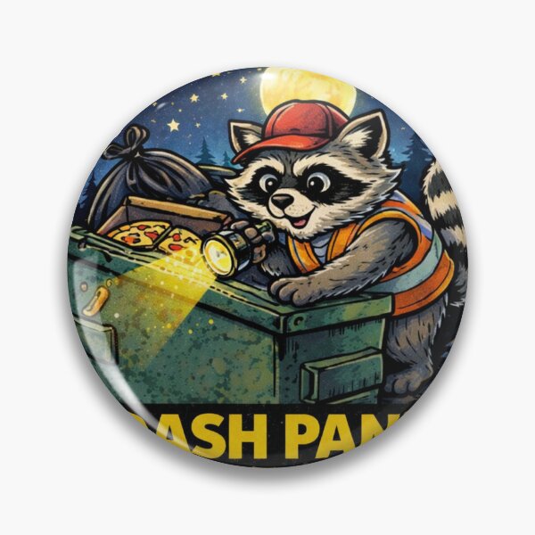 Item preview, Trash Panda Night Shift Shirt Funny Raccoon Dumpster Diver Meme designed and sold by ZEBBEDE - Minimal Streetwear .
