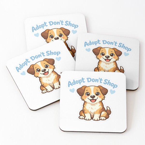 Item preview, Cute Puppy Adopt Don’t Shop Animal Rescue designed and sold by VibeFusionX.