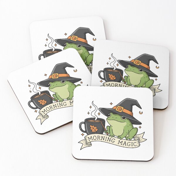 Item preview, Morning Magic Frog Wizard designed and sold by CandleSpirit.