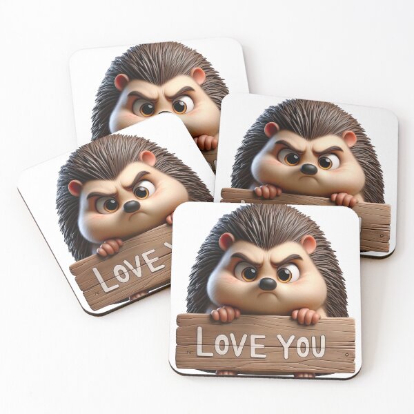 Item preview, Grumpy Hedgehog designed and sold by KrisGraphic45.