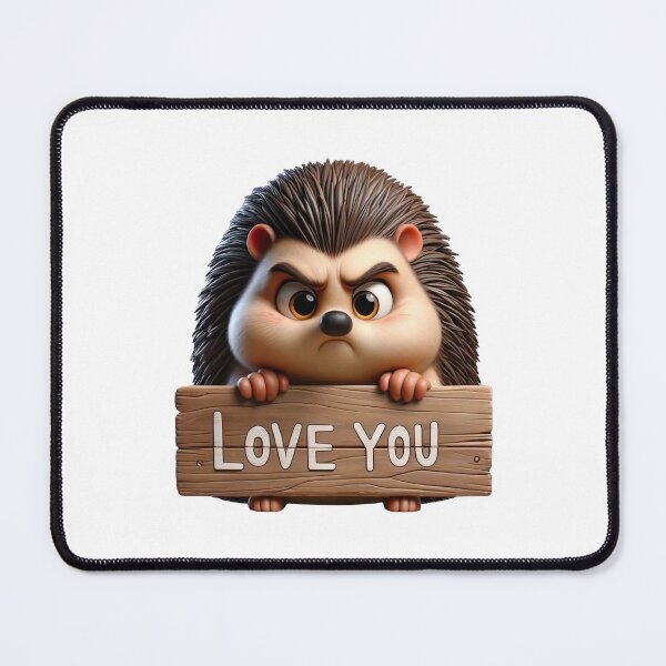 Item preview, Grumpy Hedgehog designed and sold by KrisGraphic45.