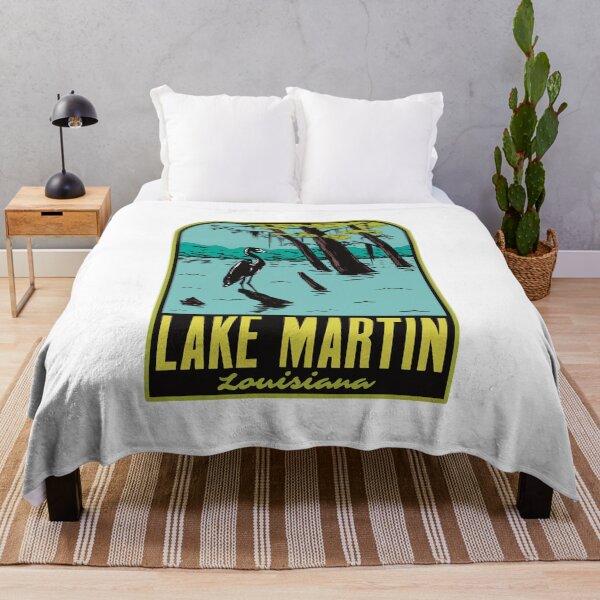 Item preview, Lake Martin Louisiana Retro designed and sold by HalpinDesign.