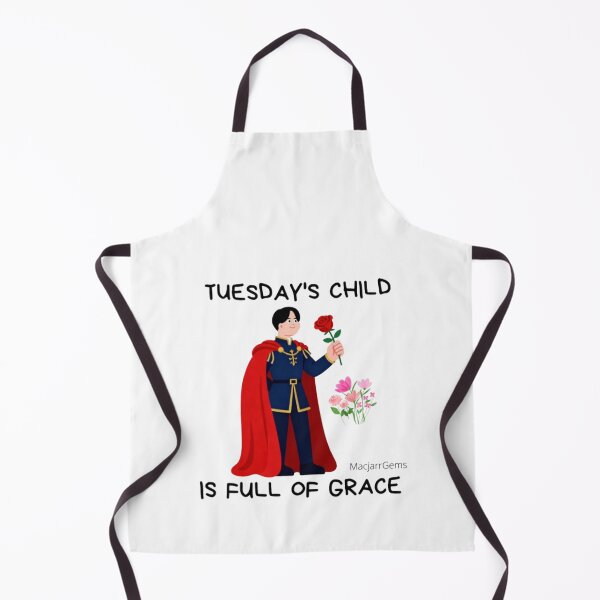 Item preview, Tuesday's Child Is Full Of Grace. designed and sold by MacjarrGems.